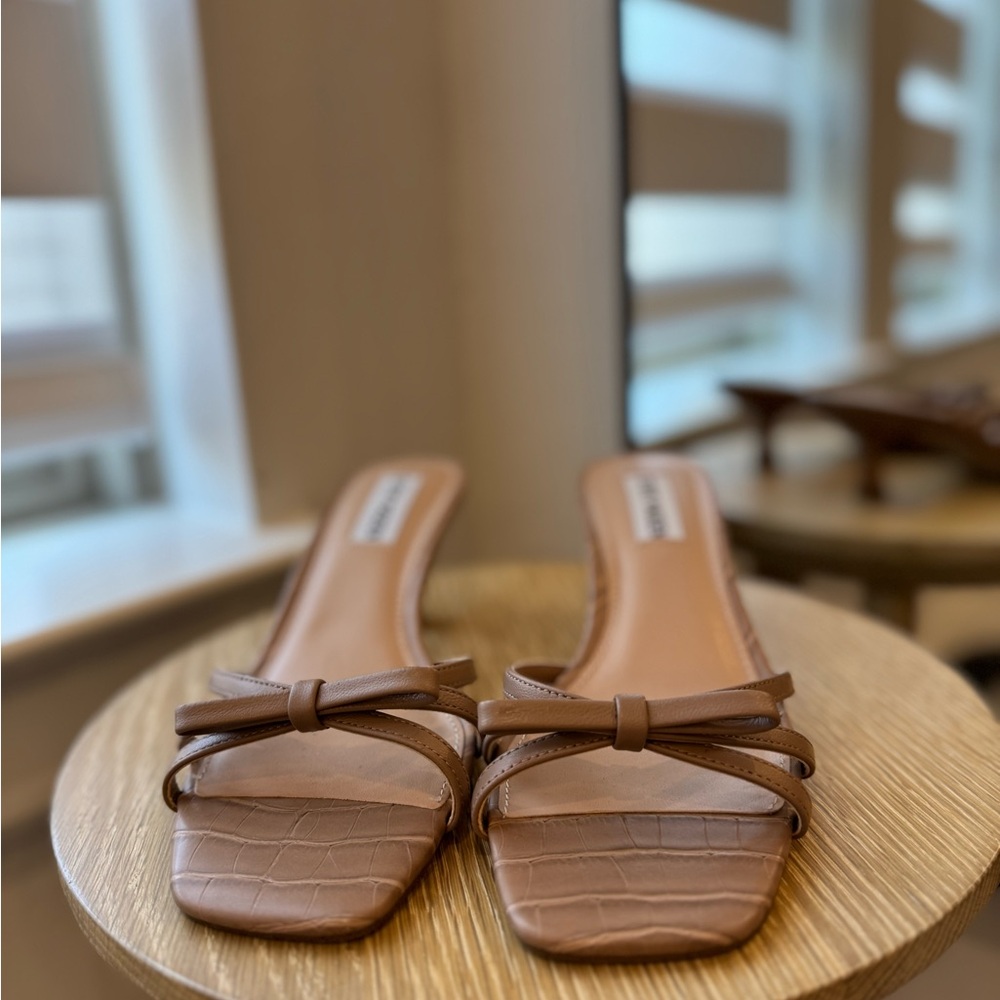 Brown Bow Women's Shoes